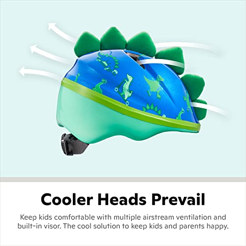 Image of Schwinn Classic Bike Helmet for Kids, 3D Character Design, 44-50 cm Helmet for Kids Ages 1-3, Lightweight, Adjustable Dial, Lower Molded Shell, Infant and Toddler Bike Helmet