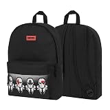 Fortnite Rucksack, Kinder Rucksack mit gepolsterten Trägern, Rucksack Schule Must-Have, Rucksack Kinder Tragen Sie für Schule, Urlaub & Mehr, Mit Laptop-Tasche, 42 x 12 x 30 cm,
