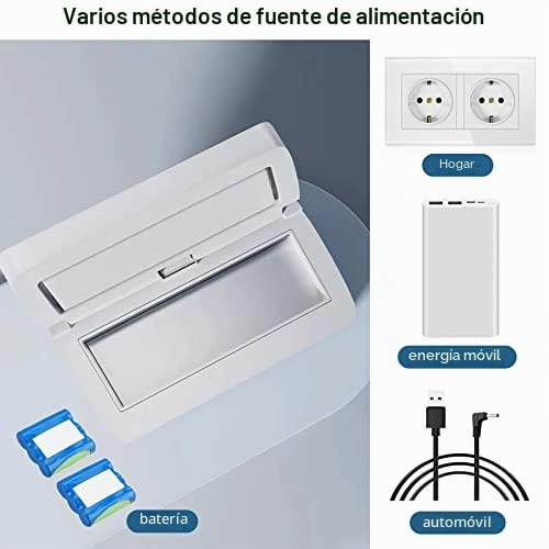 Enfriador de insulina portátil con batería de 10,000 mAh, caja de refrigeración de medicamentos de viaje con recargable por USB, termostato de 2 a 8 ℃ para viajes, coche, hogar y oficina, batería