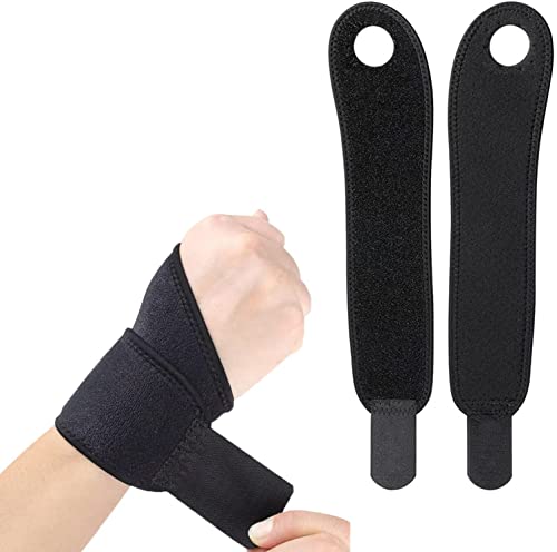 2 Protège Poignets Bandeaux Poignet Support Sport Wrist Wraps Poignet Force Blessures Sportives Tendinites Arthrite Entorse Douleurs Enfants Adultes