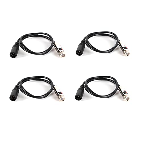 Image of 650nm red line laser module industrial laser module adjustable focus line length 19.7″ DC plug diameter 10mm (10mm-line-4pack)