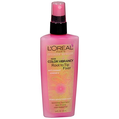 LOreal Paris Advanced Haircare Color Vibrancy Root to Tip Fixer, 3.4 oz