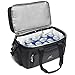 Extra Large Cooler Bag with Dual Insulated Compartment, Heavy Duty Material, Thick Insulation and Replaceable Liners.