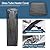 Glass Tube Heater Cover for Pyramid Torch, Triangle Heater, Outdoor Waterproof Square Stand Up Patio Heater Protector, Heavy Duty 210D