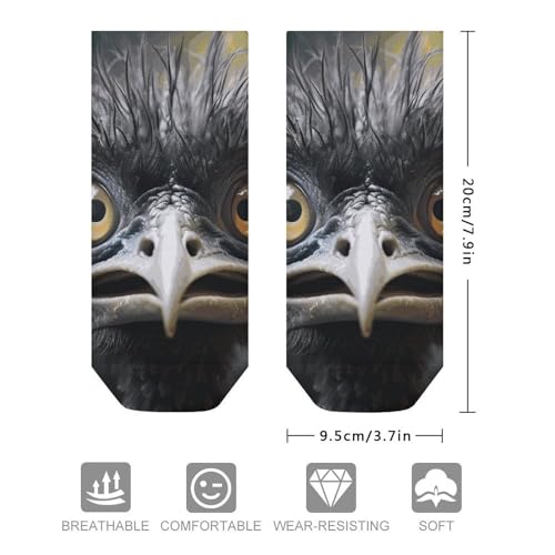 Emu Socks Ankle Length Socks Casual Short Socks for Women Men Low Cut Sports Socks Running Socks No Show Socks Ankle Socks Athletic Socks Workout Socks2