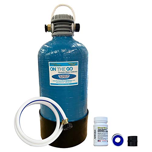 On The Go Otg4-Vm-Dblsoft Portable Compact Double Standard 16,000 Grain Water Softener With Drinking Water Safe Brass Fittings thumb #1