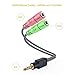 immagine 2MillSO Cuffie Cavo Sdoppiatore Adattatore Audio Y Jack da 3,5mm (3,5mm maschio a 2x3,5mm femmina) per PC cuffie da gioco (non per due cuffie), PS4, Xbox One, Smartphone e Laptop - 20cm