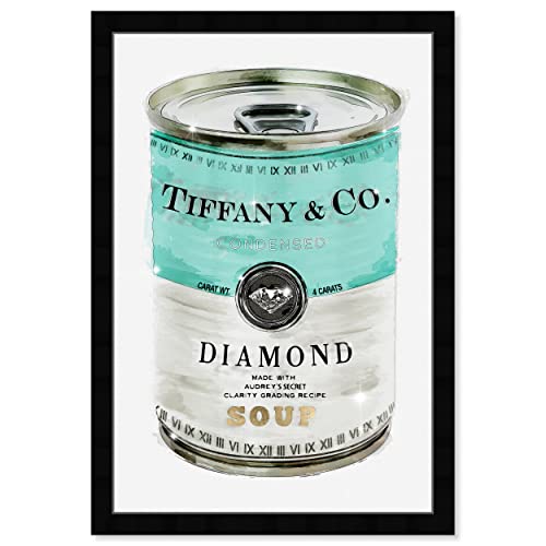 Oliver Gal Fashion & Glam Wall Art Blue & White 10x15