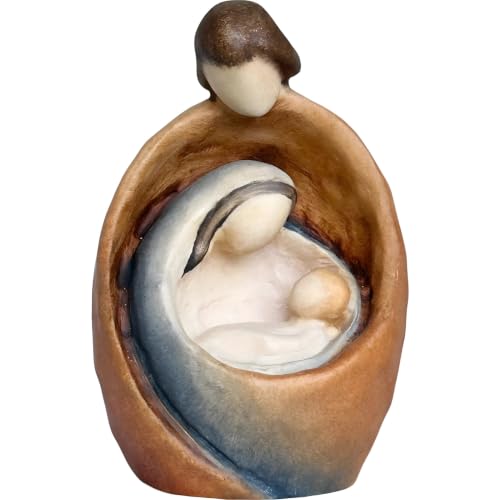 Crèche de Noël artisanale idée cadeau idéal en bois de tradition