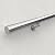Muzata 8ft Staircase handrail Brushed Stainless Steel Safety Wall Mounted for Indoor Outdoor Stair Hand Railing Round 2”OD Pipe on Stairs Balusters HK27 SL4,HR0 HR5
