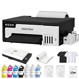 RocRow A4 L8058 DTF Printer Bundle, XP600 DTF Printer Machine with Curing Oven for DIY T Shirt Printing, Custom...