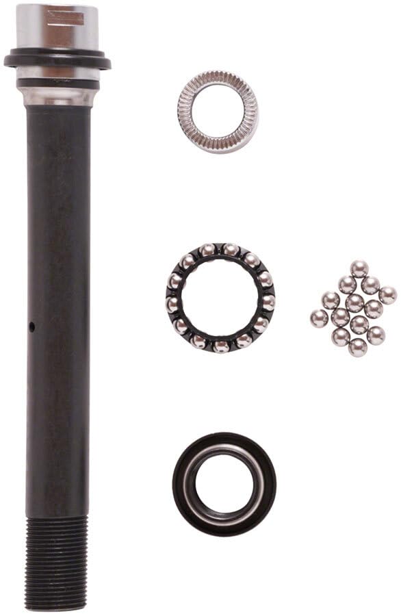 SHIMANO Cycling Y39E98010 FH-T610 Complete Bicycle Hub Axle - Spare Parts for Bike