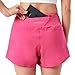 Nathan Women's Stride Training Shorts (as1, Alpha, m, Regular, Regular, Hot Pink)