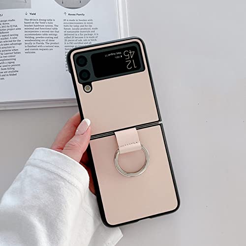 Etui pliant antichoc Samsung Z Flip4 avec anneau rotatif anti-chute