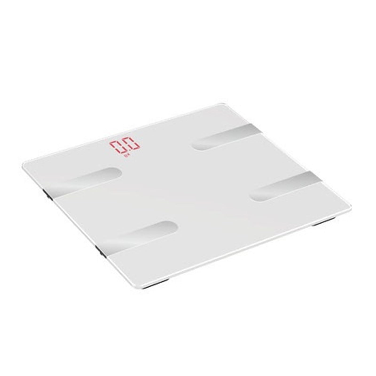 Cyfrowe wagi łazienkowe Smart Balance Elektroniczna Waga Podłogowa Waga Łazienkowa Skala Tkanki Tłuszczowej W Gospodarstwie Domowym Bluetooth Ludzkie BMI Procent Tłuszczu (Color : White)