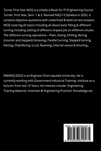 Turner First Year MCQ