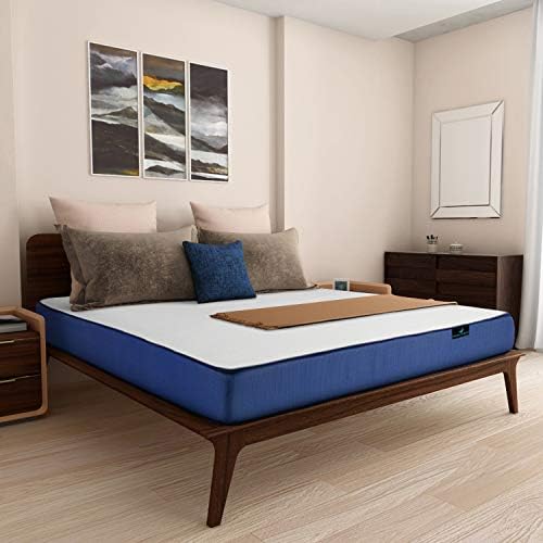Nilkamal Sleep Plus Memory Foam 6 Inch Orthopaedic Mattress, Ideal for