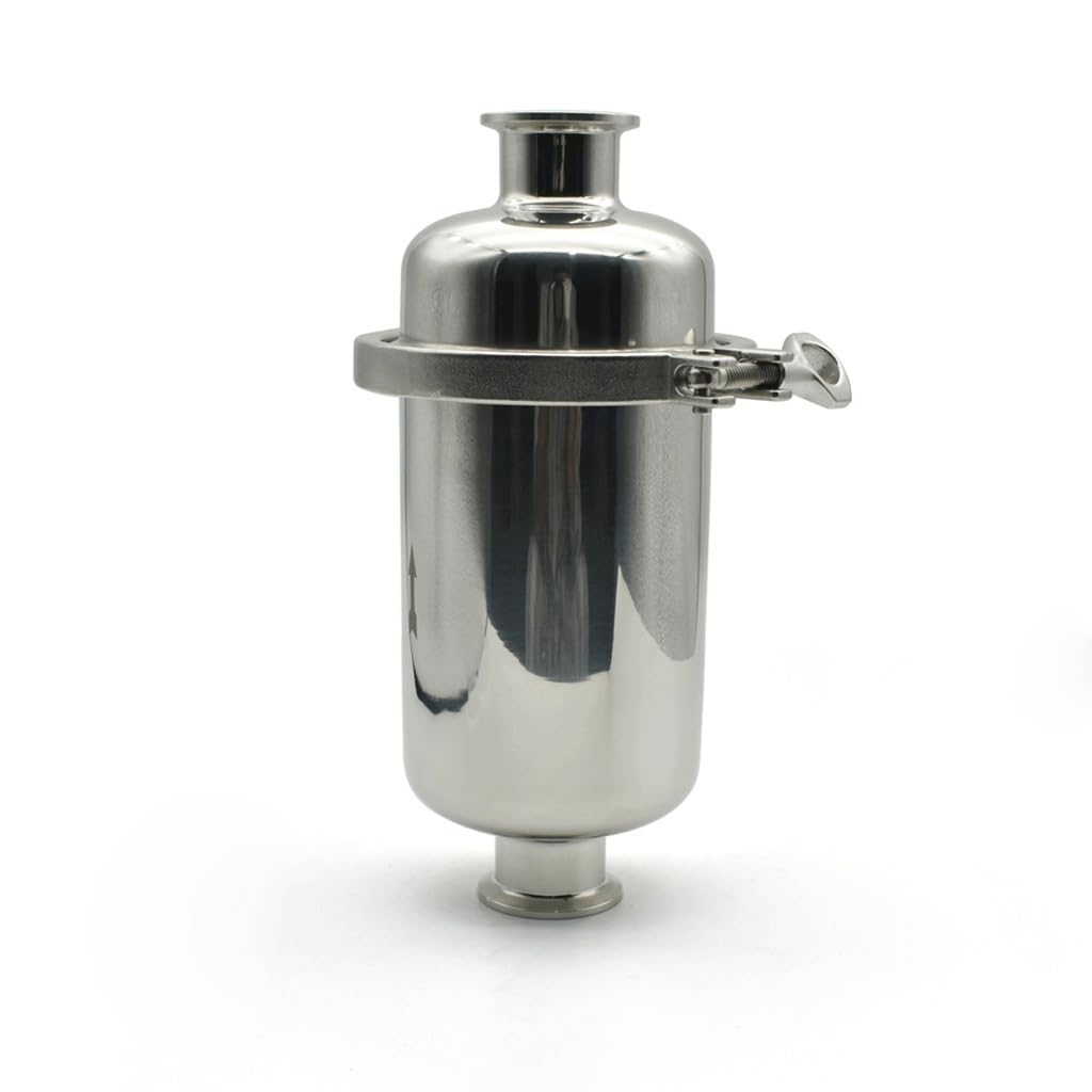 ACVACV Short inline filter, for 51mm pipeline x 2" Tri Clamp SUS 304 stainless steel homemade beer brewing Accessories(10 Mesh)