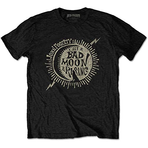 Photo de T-Shirt # M Unisex Black # Bad Moon Wolf [Import]