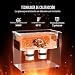 Imagen de VEVOR Limpiador Ultrasónico 3 L Limpiador Ultrasónico Digital 120 W con Desgasificación Mejorada y Modo Suave Limpiador Ultrasónico Industrial 40 kHz con Temporizador y Calentador para Joyería
