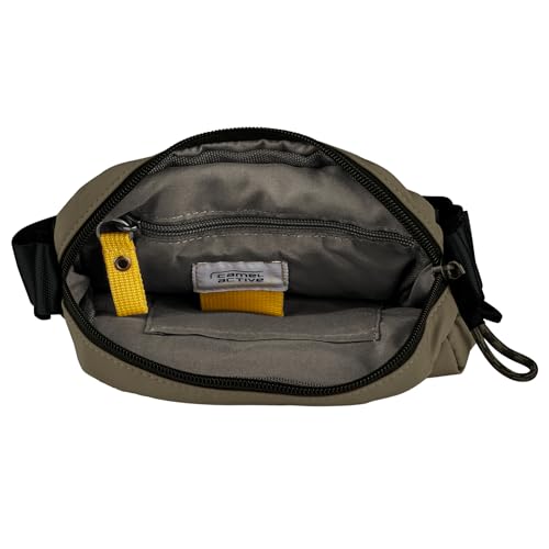 Bolso de hombro camel active Terra con compartimentos prácticos 4