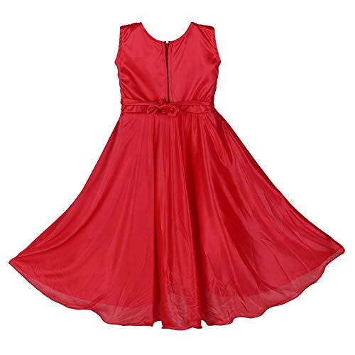 Image of Girl's Column Midi Dress