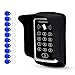 Price comparison product image LUCINE 125KHz RFID Keypad, Access Control Panel, Standalone Access Controller, 1000 Users Capacity, with Rainproof Cover and 10pcs RFID Key fobs Cards