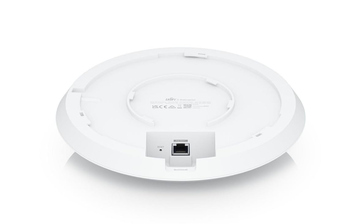 Zestaw punktów dostępowych 6E WiFi (2 sztuki) - Tri-Band (2,4/5/6 GHz), 10,2 Gb/s, 2,5 GbE PoE+, zestawy do montażu sufitowego - kompatybilny z instalacjami U6-Enterprise