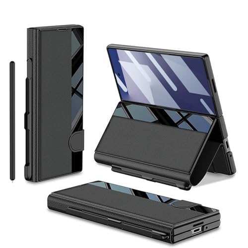 Fadkzyxr Galaxy Z Fold7 P[X 蒠^ sy[ qWی X^h@\ U[ MNV[tH[h7 / SC-56F / SCG34 X}zP[X KXtBt 360°Sʕی gуtJo[ ی ϏՌ 