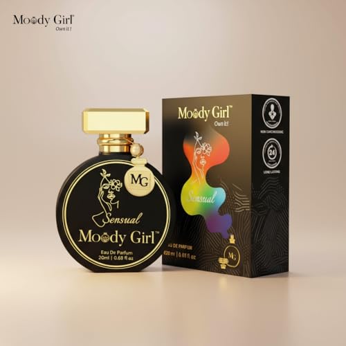 Image of Moody Girl Sensual Perfume for Women | Spicy Tonka Bean Fragrance | 24 Hrs Long Lasting Eau De Parfum with Myrrh | Valentine Gift | Solid Premium & Luxurious Perfume for Every Occasion - 20ml