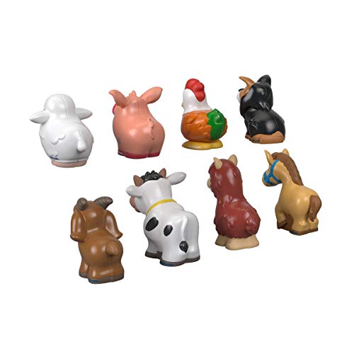 Fisher-Price Little People Toddler Toys Farm Animal Friends 8-Piece Figure Set For Pretend Play Ages 1+ Years - Image 5