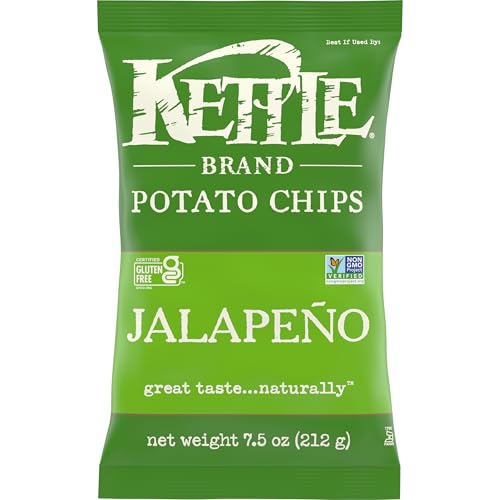 Kettle Brand Jalapeno Kettle Potato Chips...