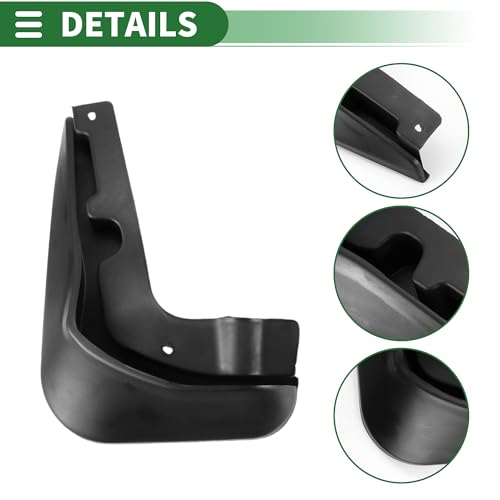 Image of Motoforti Mud Flaps Splash Guards Mud Guards for Ford Focus (Saloon) 2012-2018 W /Mount Accessories