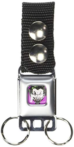 Joker DC Comics supervillano morado payaso clave cadena