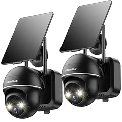 Black - 2 Pack 3MP Solar Cam