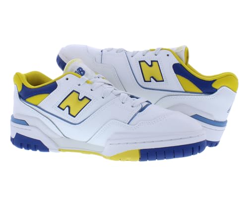 New Balance 550 GS Boys Shoes Size 6.5, Color: White/Yellow4