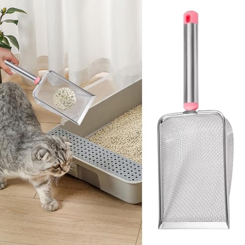 Cupa da lixo de peneiração, ferramenta de limpeza Sand Scoop | Limpeza de nírios de animais de cama,