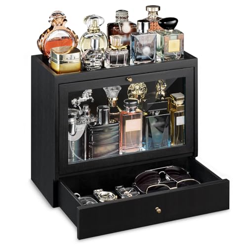 Emfogoo Organizador Perfumes Hombre, 3 Niveles Vitrina para...