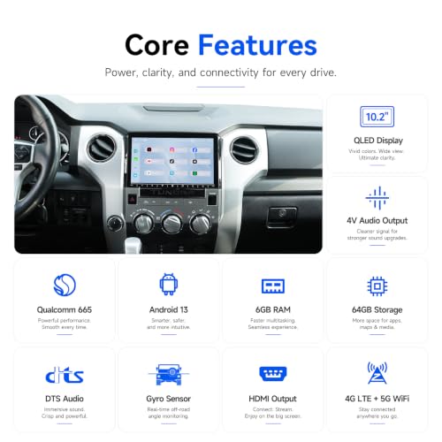 Dasaita Tundra Head Unit for 2014-2021 Toyota Tundra Upgrade - image 7