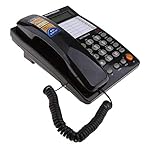 Corded-Phone-with-Speakerphone-Tilt-DisplayButtons-Caller-ID-Black