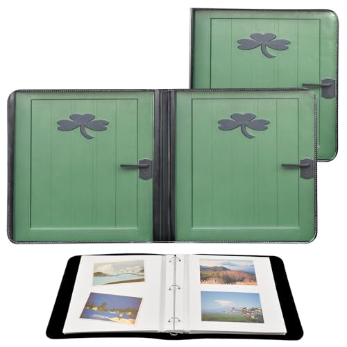Álbum de Fotos Auto adhesivo Scrapbook DIY FLildon PU Cuero 3 Anillos 40 Páginas 11.8x11.2 pulgadas miniatura 2