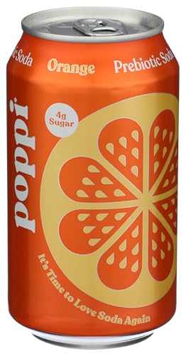 Poppi Orange Prebiotic Soda 4 pack - image 5