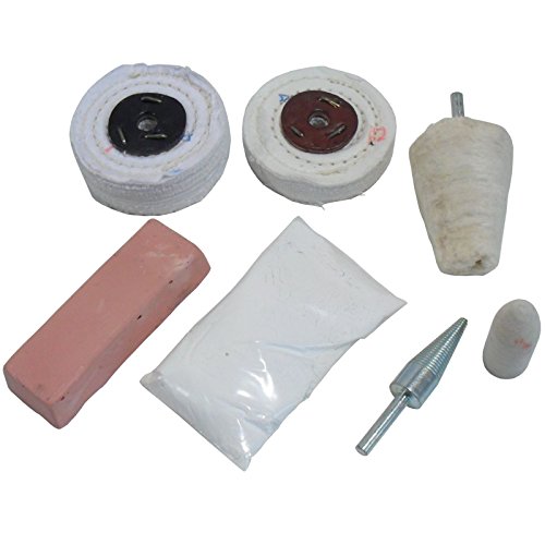 Kit de polissage de roues en alliage aluminium pour enlever l'oxydation des jantes POL07