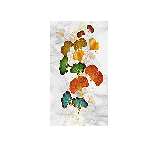 Peinture de feuille d'arbre coloré abstraite pour sublimer l'ambiance maison