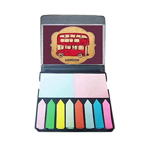 Tampon bois bus de Londres scrapbooking carterie voyage