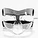 Aymzbd Nose Guard for Broken Nose, Adjustable Face Shield, Face Guard Sports Training Face Mask Nose Protector for Basketball Soccer