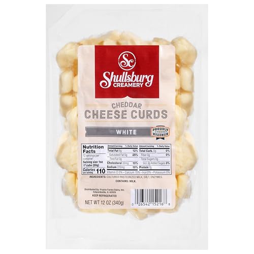 Shullsburg Creamery - Fresh White Cheddar Cheese Curds - 12 oz.