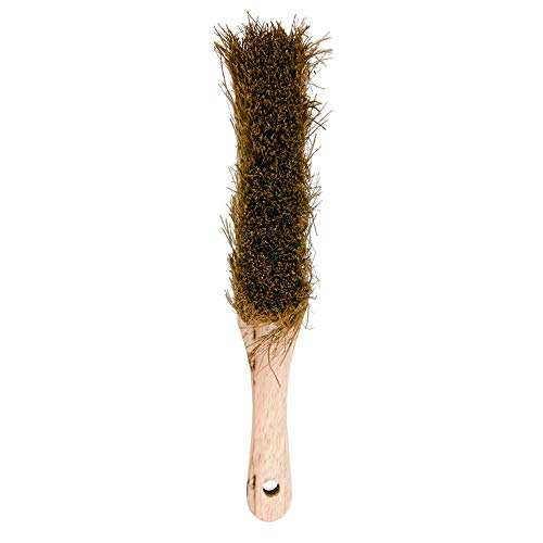 Image of Elliott Natural Coconut Fibre FSC Certified Hand Brush with Soft Bristles - Heavy Duty, Ideal for Indoor use, Homes, Kitchens and Spring Cleaning