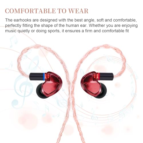 8 Core SE215 Cable Compatible with Shure SE215, SE315, SE425, SE535, SE846, AONIC 215, AONIC 3, AONIC 4, UE900, WESTONE W40, W60, B50, W80 Earphones, MMCX Headphone Cable, 4ft