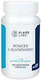 Klaire Labs Reduced L-Glutathione 75 Milligrams - Hypoallergenic Detoxification & Antioxidant Support Plus Magnesium, Dairy & Gluten-Free (100 Capsules)